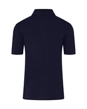 Load image into Gallery viewer, Short Sleeve Cable Knit Shirt (Navy)
