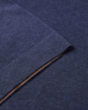 Load image into Gallery viewer, Knitted Short Sleeve Contrast Lined Button Polo (Neutro Blue)
