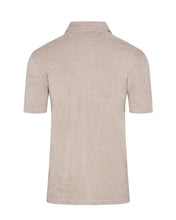Load image into Gallery viewer, Terry Towelling Short Sleeve Shirt (Beige)
