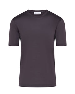 Short Sleeve Mercerised T-shirt (Carbon)