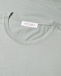 Short Sleeve Mercerised T-shirt (Mint Green)