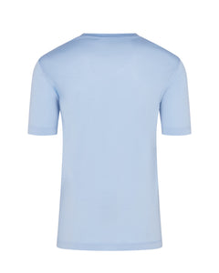 Short Sleeve Mercerised T-shirt (Sky Blue)