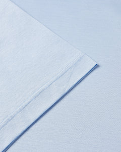 Short Sleeve Mercerised T-shirt (Sky Blue)