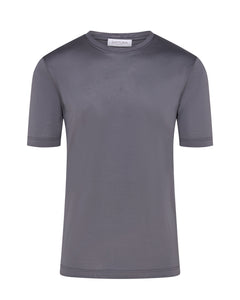 Short Sleeve Mercerised T-shirt (Graphite Grey)