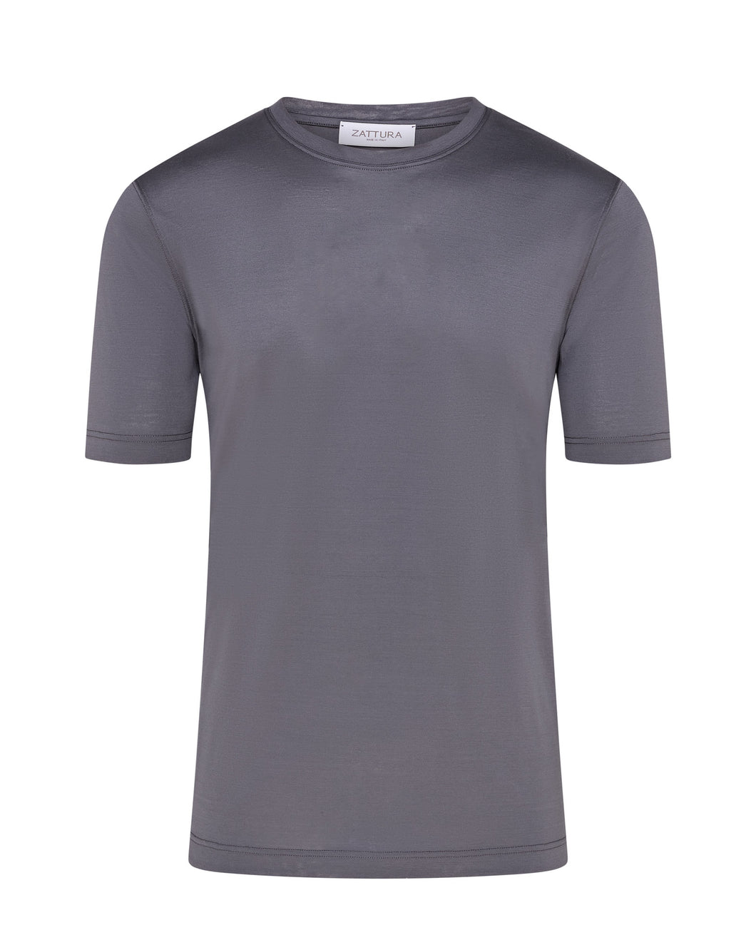 Short Sleeve Mercerised T-shirt (Graphite Grey)