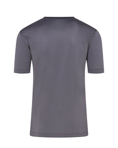 Short Sleeve Mercerised T-shirt (Graphite Grey)