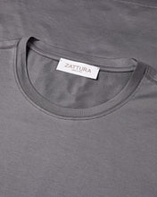 Load image into Gallery viewer, Short Sleeve Mercerised T-shirt (Graphite Grey)
