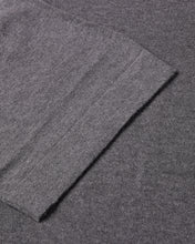 Load image into Gallery viewer, Knitted Short Sleeve Contrast Lined Button Polo (Gunmetal Grey)
