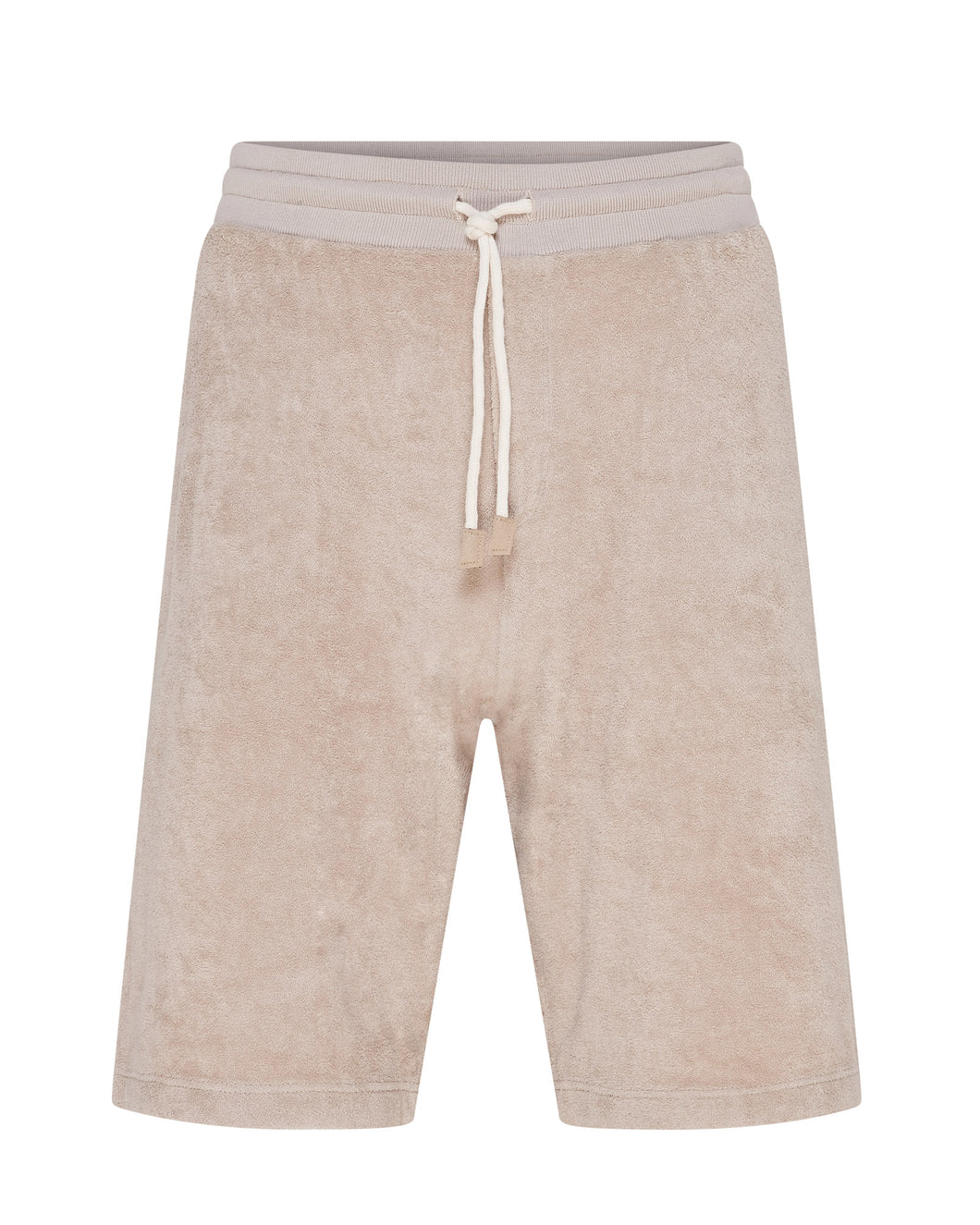 Terry Towelling Shorts (Beige)