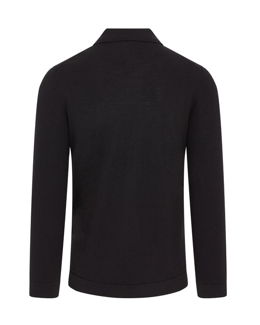 Techwool Overshirt (Black)