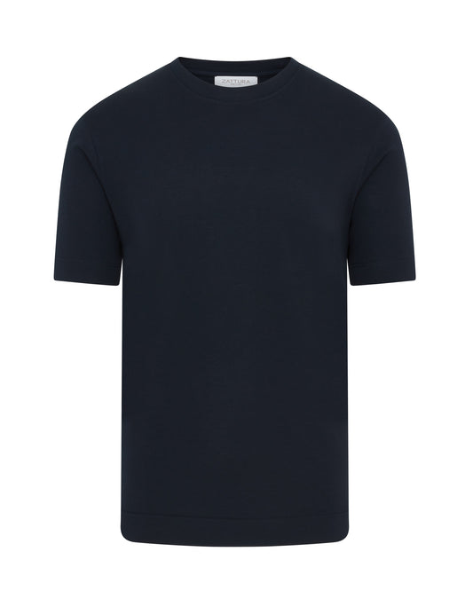 Short Sleeve Supima Cotton T-Shirt  (Navy)