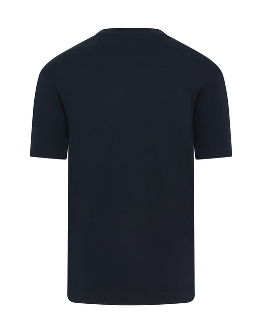Short Sleeve Supima Cotton T-Shirt  (Navy)