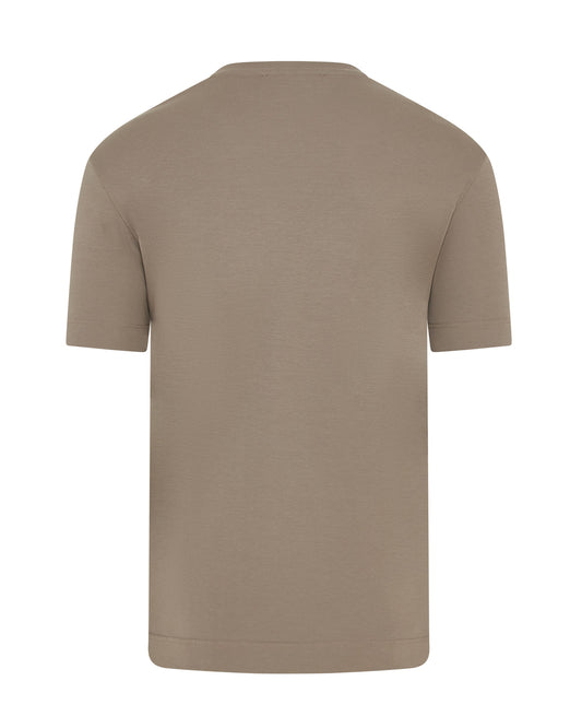 Short Sleeve Supima Cotton T-Shirt (Mushroom)