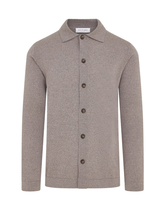 Techwool Overshirt (Beige)